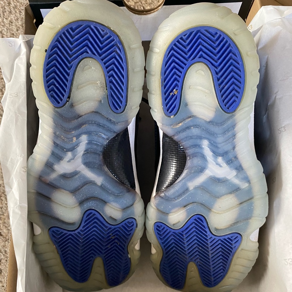 Jordan 11 SPACEJAMS SIZE 6Y/WOMENS 7.5-8 - Picture 7 of 7